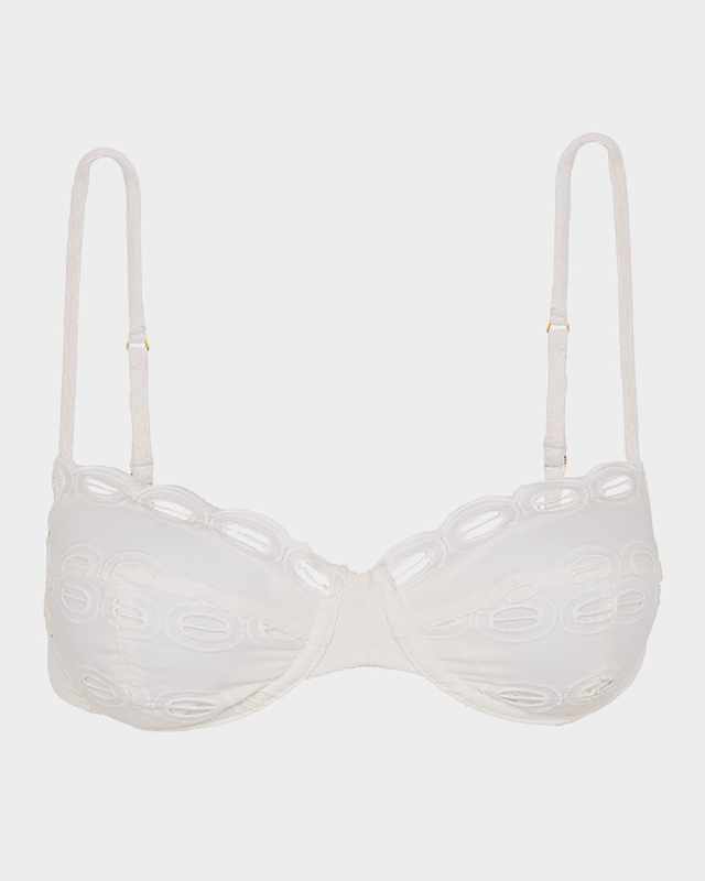 Eyelet Naya Nissi Bikini Top
